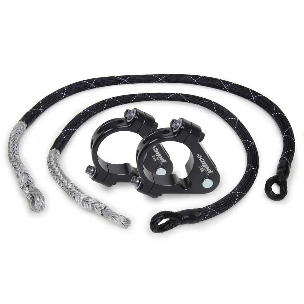 Axle Tether Pair With 2.38in Clamps