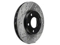 StopTech 16-18 Chevy Camaro / Cadillac ATS-V SportStop Slotted & Drilled Rear Right Rotor