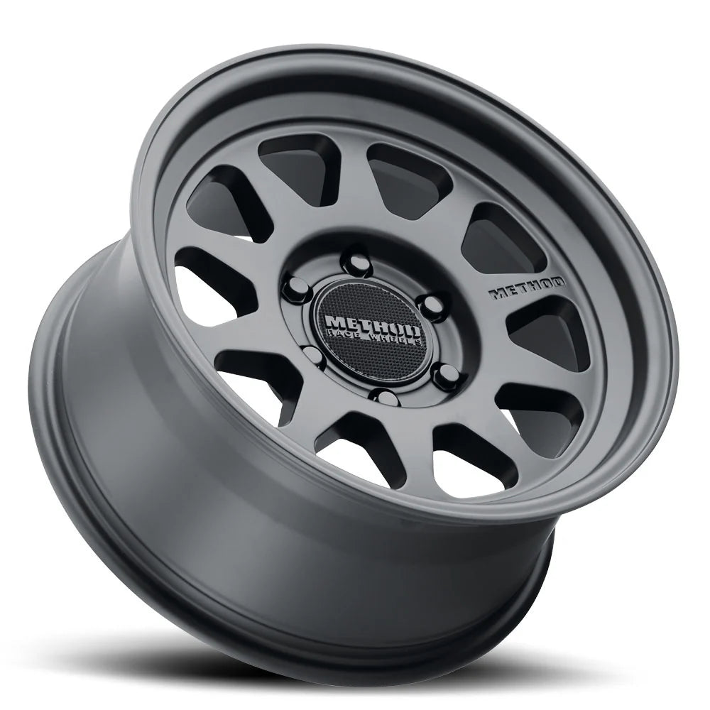 Method MR316 17x8.0 25mm Offset 5x5 71.5mm CB Matte Black Wheel