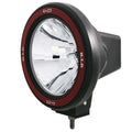 70 WATT 7IN HID OFF ROAD FOG LIGHT W/ANZOUSA RED BEZEL