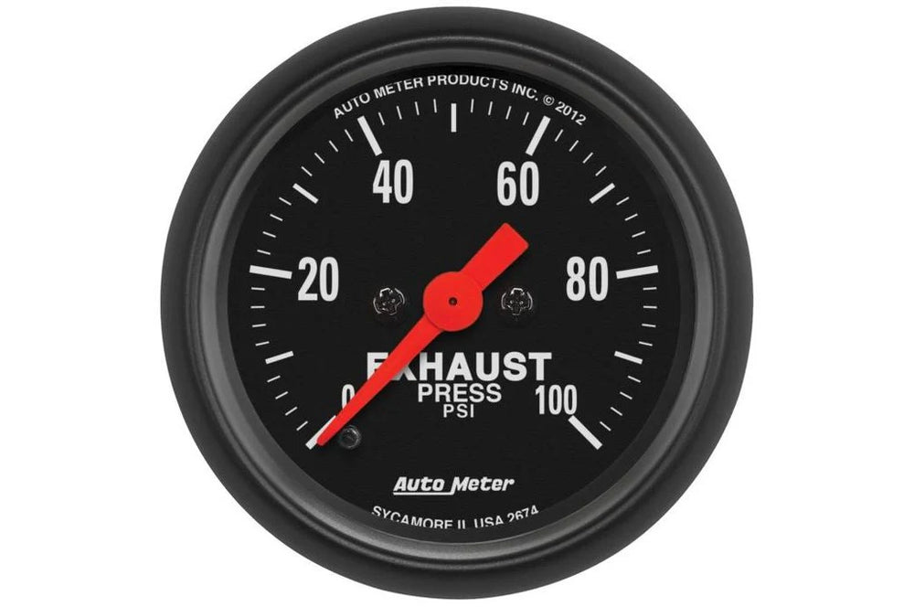 AutoMeter exhaust