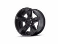 17x8 ROCKSTAR II 811 MATTE BLACK 5X5.5/150 bp 4.89 b/s 10 offset