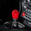 Billetworkz Silver Shift Knob Gloss White Lockout Hyundai Veloster N Short Shifter (with Shift knob) - Fits 2019 Veloster Veloster N