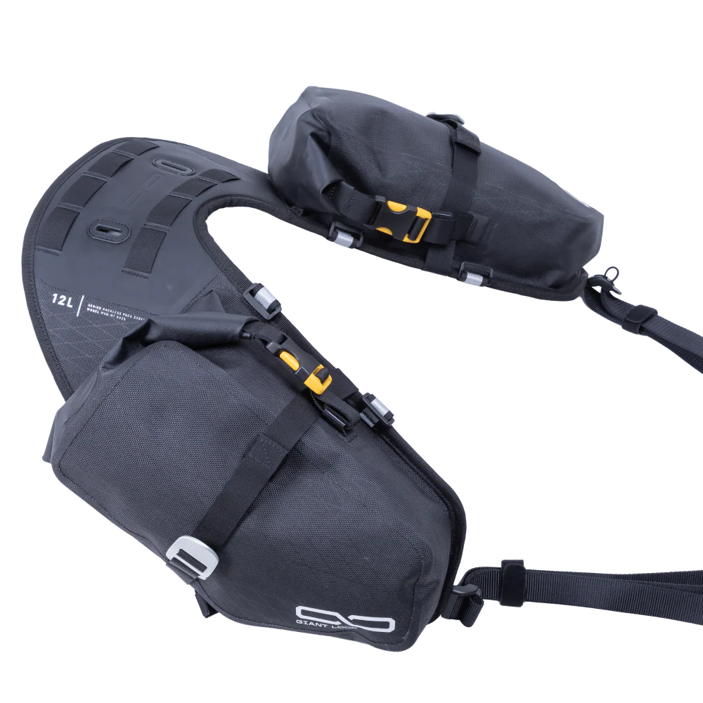 Giant Loop MoJavi Saddlebag Zip - Gray
