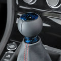 Billetworkz Silver Shift Knob Performance Blue Lockout Hyundai Veloster N Short Shifter (with Shift knob) - Fits 2019 Veloster Veloster N