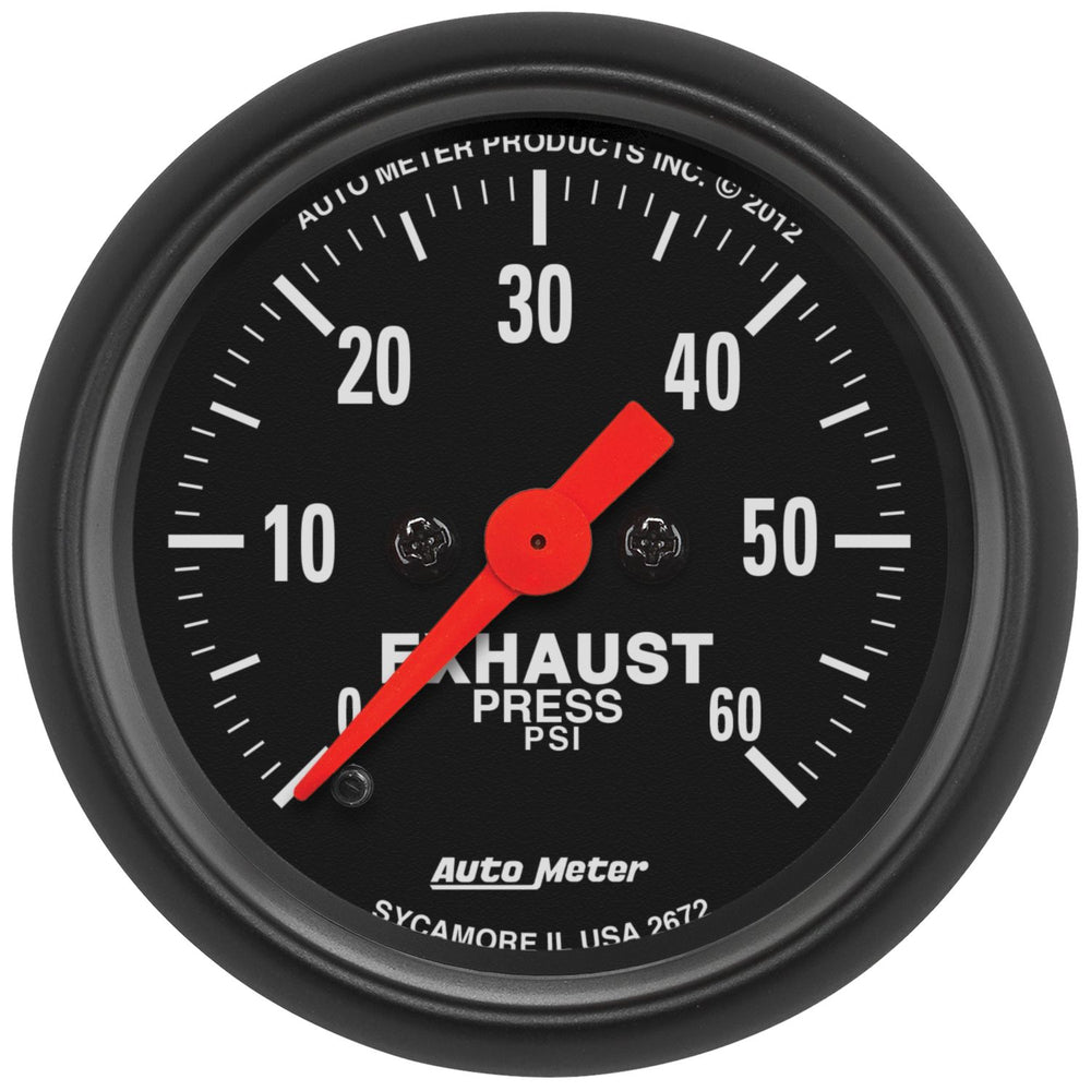 AutoMeter exhaust
