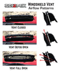Seizmik Versa-Vent Windshield Poly