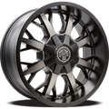 VULCAN 801 17X9.0 SATIN BLACK/DARK TINT 8X165.1/8X170 18MM OS 125.2 CB