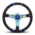 Momo Ultra Steering Wheel 350mm - Blue