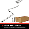 DIRECTFIT EXHAUST SYSTEM 9801 NISSAN ALTIMA 2.4L
