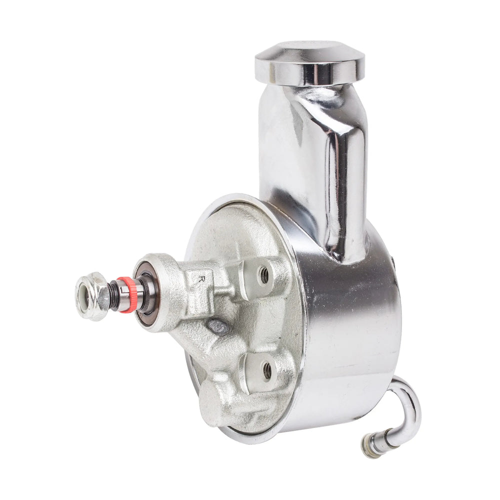 POWER STEERING PUMP - CHROME