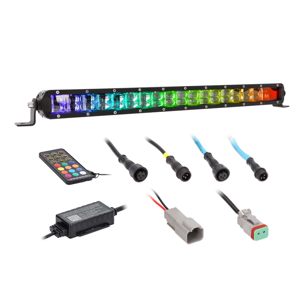 SINGLE ROW 22IN CHASING LED LIGHTBAR