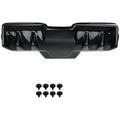 GCS S Style Rear Diffuser - 2015 WRX / 2015 STI-Carbon Fiber