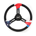 Steering Wheel Dirt 15in Diameter 2.25 Dish