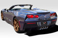 2014-2019 Chevrolet Corvette C7 Duraflex Apex Front Splitter - 3 Piece