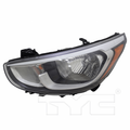 CAPA 1517 HY ACENT STANDARD TYPE HEADLAMP ASSY LH