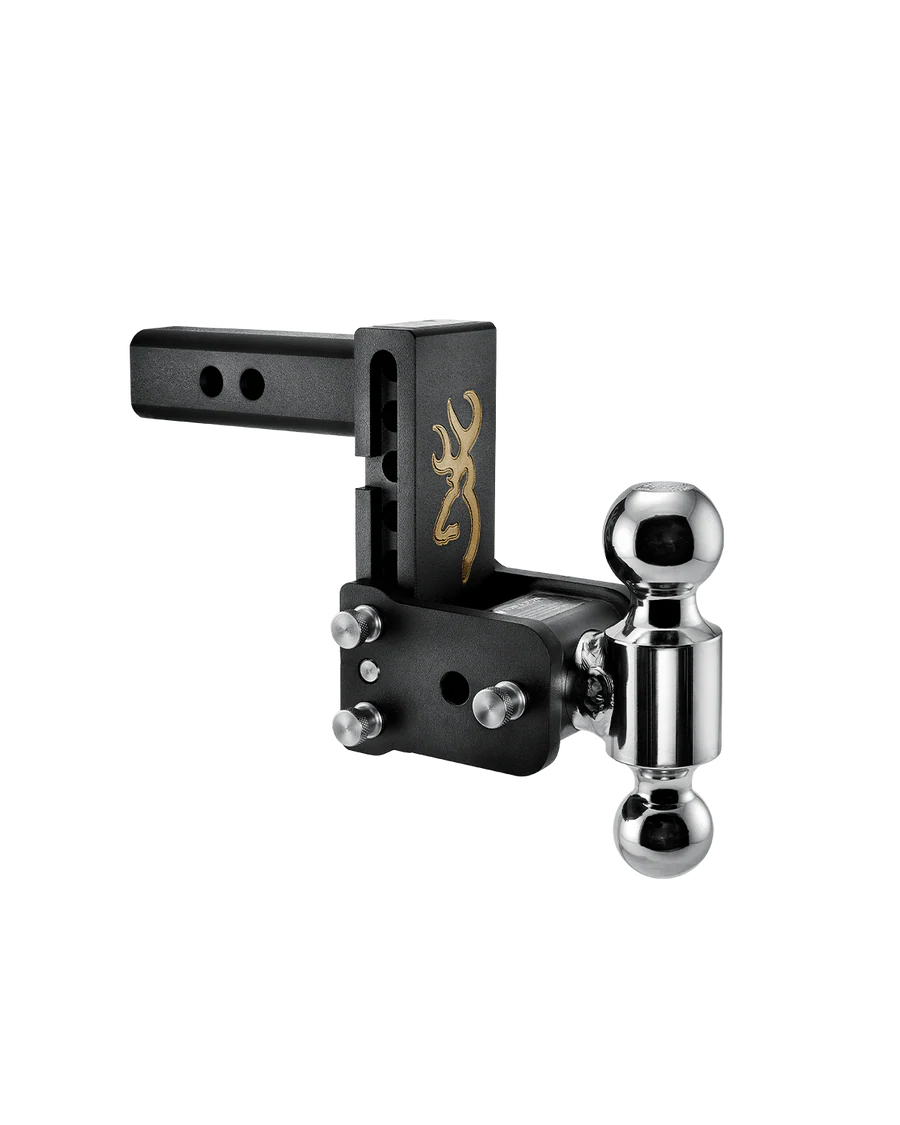 Tow and Stow 2 INCH Browning 2in x 2 5 16in Dual Ball 5in Drop 5 1 2in Rise