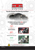 Comp1 Clutch 89-92 Mazda RX-7 1.3L Turbo Twin Disc Clutch - Discs & Alignment Tool ONLY