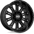KMC Wheels black auto part