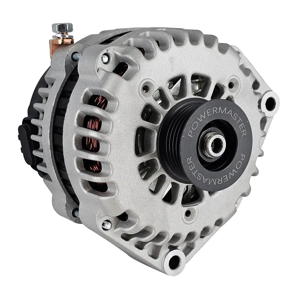 220amp Alternator GM AD 244 Style Natural Finish