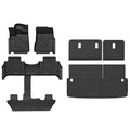 WeatherTech Tan Front Rear and Rear Floorliners Fits -25-26 QX80 451905-1-2-4