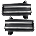0714 SILVERADO/SIERRA 2500/3500HD (3 PC SET) SMOKED CAB ROOF LIGHT LENS W/RGB L