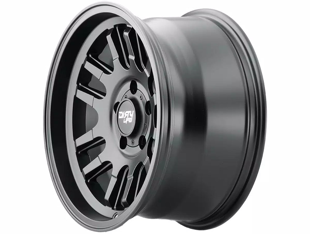 DIRTY LIFE CANYON 9310 MATTE BLACK 17X9 5-127 -12MM 71.5MM
