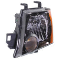 CAPA LH HEADLAMP ASSY COMPOSITE BLACK BEZEL NISSAN XTERRA 20082011
