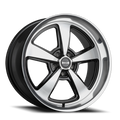 RIDLER 652 652 GLOSS BLACK WITH DIAMOND CUT FACE LIP 18X8 5-114.3 0MM 83.82MM