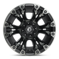 D851 18X9 8X6.5 M-BLK GRY 20MM