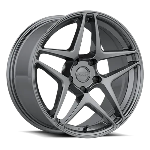 KANSEI ASTRO GUNMETAL 18X9.5 5X120 +22