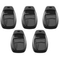 Dodge 19-23 RAM Heavy-Duty 2500 3500 (5-Piece Set) Clear Cab Roof Light Lens with RGB (Multi-Colored) High-Power LED s - ATTN: Cab Lights are User Controlled by Bluetooth Using App Thru Mobile Phone / Tablet - ATTN: This cab light set is for a fresh ins