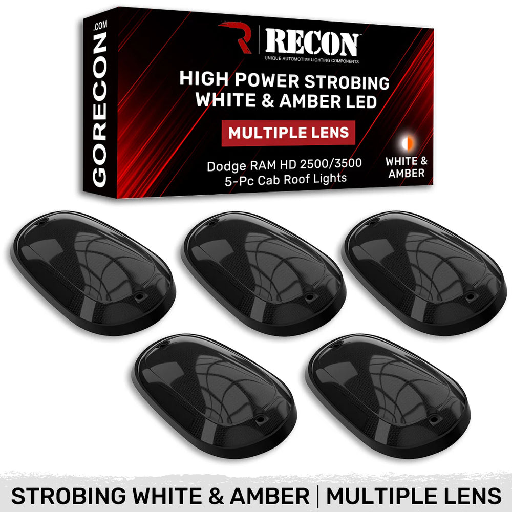 Recon Truck Accessories smoke cab lights