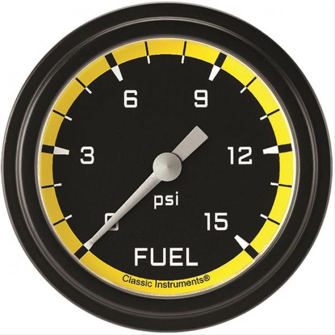 AUTCRS YLW 2 5/8IN FUEL PR 15psi ELE