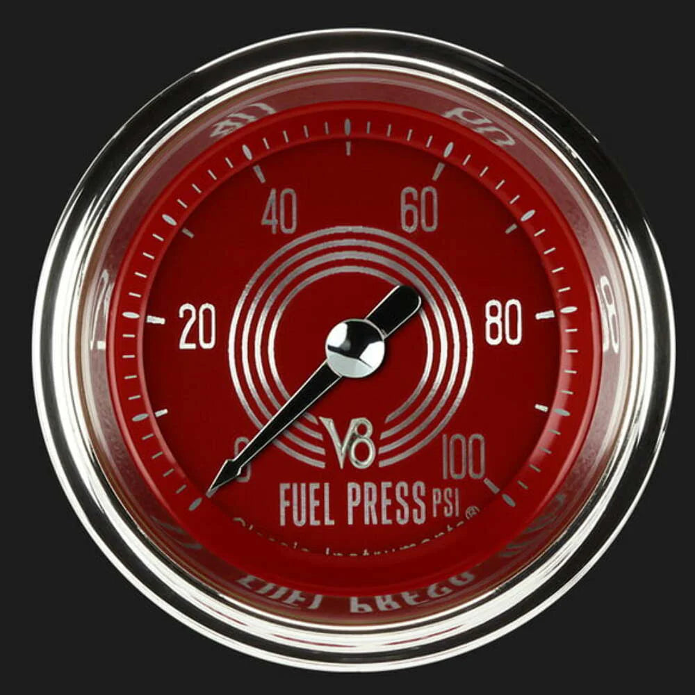 V8 RED STEEL 2IN FUEL PRES 100PSI E