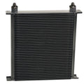 40 ROW SERIES 10000 STACK PLATE COOLER 90DEG SWIVEL 6AN FITTING ALUMINUM