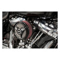 S&S Cycle 2017+ M8 Models w/ Stock Throttle Body Stealth Air Cleaner Kit w/ Tri-Spoke Cover