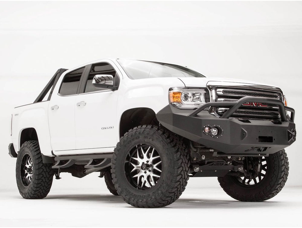 1518 CANYON WINCH BUMPER W/ PRERUNNER GRILL GUARD MATTE BLACK