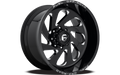~(50 lbs. 23X23X15)~ VORTEX 20x12 6x139.70 GLOSS BLACK MILLED (-44 mm)