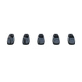 Dodge 19-23 RAM Heavy-Duty 2500 3500 (5-Piece Set) Smoked Cab Roof Light Lens with RGB (Multi-Colored) High-Power LED s - Complete Kit With Wiring Hardware - ATTN: Cab Lights are User Controlled by Bluetooth Using App Thru Mobile Phone / Tablet - MULT