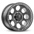 Mickey Thompson Open 5 Black Wheel - 17X9 5X5 BP 4.53in BS -12 Offset 71.6mm Bore