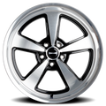 RIDLER 652 652 GLOSS BLACK WITH DIAMOND CUT FACE LIP 18X8 5-114.3 0MM 83.82MM