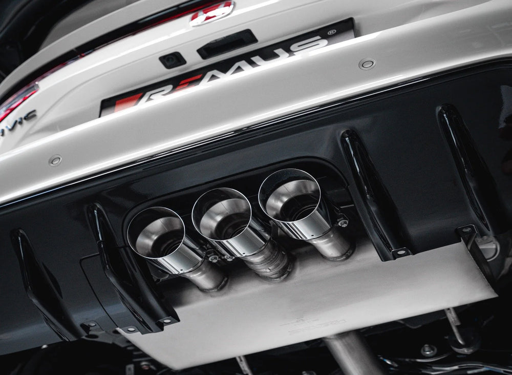 Remus 2023+ Honda Civic Type-R FL5 Resonated Front Section GPF-back Exhaust (Tail Pipes Req)