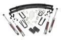 1x 23288 1x 6080 1x 7513 1x 23284 1x 8022P 1x 8022D 1x 6549 4 inch Lift Kit Rear Blocks Toyota Truck 4WD (1984-1985)