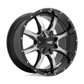 Wheel Pros Moto Metal MO970 20X9 5X115/120 MACH G-BLK 18MM MO97029020318