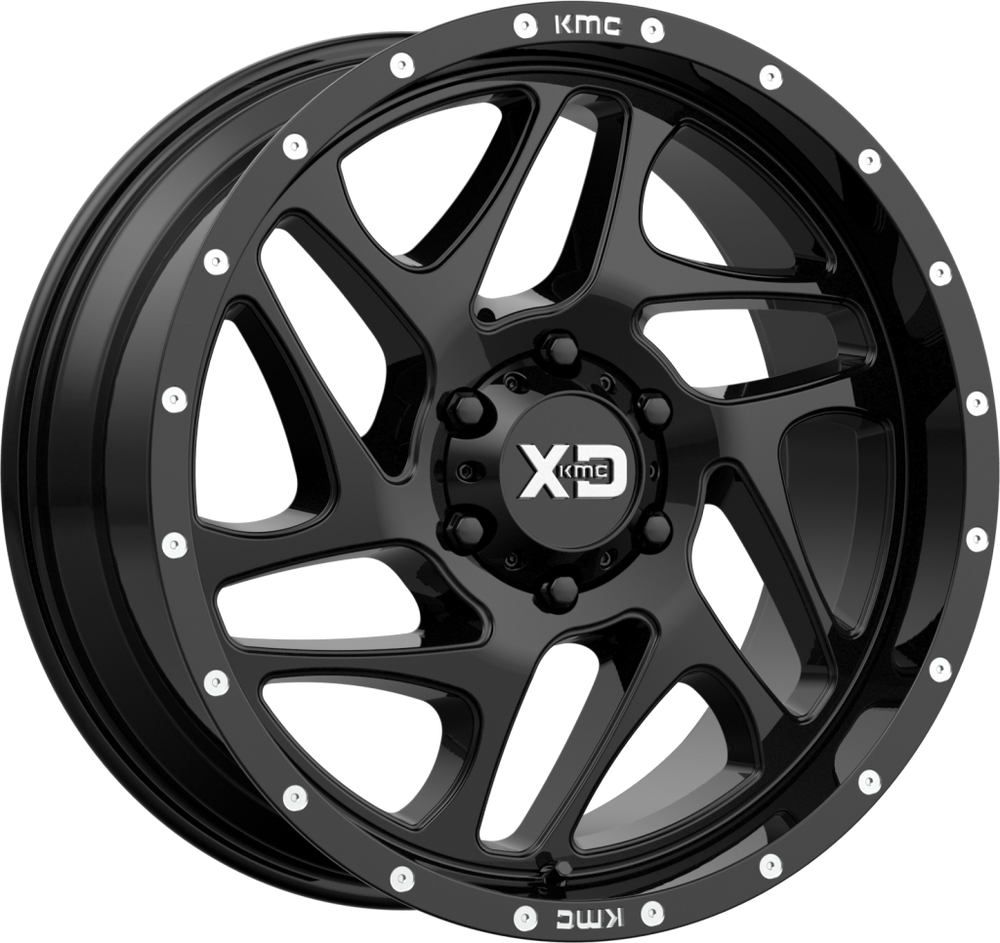 XD836 20X9 6X135 G-BLK MILL 18MM
