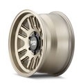 DIRTY LIFE CANYON 9310 SATIN GOLD 17X9 5-127 -12MM 71.5MM