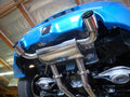 Megan Racing axle-back exhaust close-up