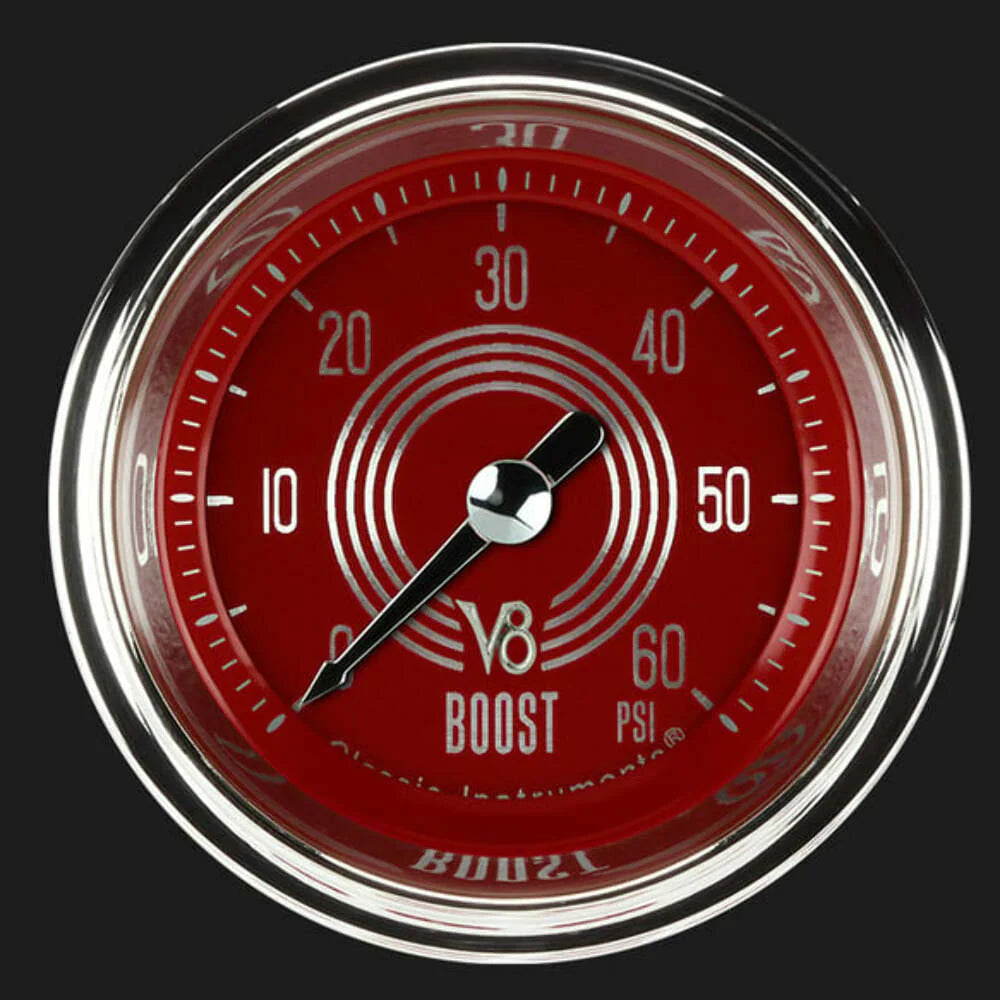 V8 RED STEELIE 2IN BOOST,60psi ELEC
