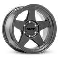 Mickey Thompson Open 5 Black Wheel - 17X9 6X120 BP 4.80in BS -5 Offset 67mm Bore